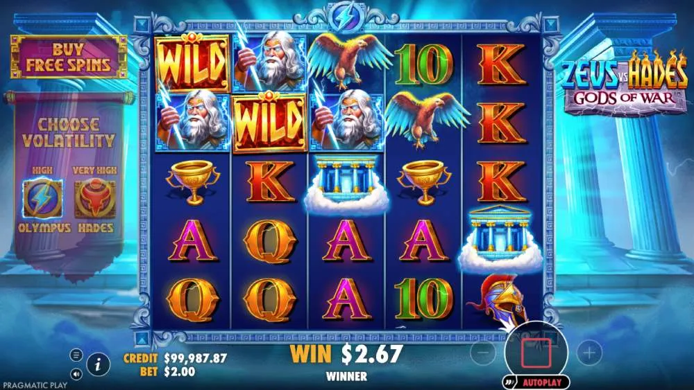 Répertoire des bonus de Zeus vs Hades Répertoire des bonus de Zeus vs Hades